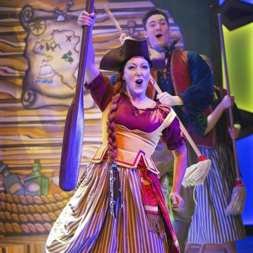 Ethel The Overacting Pirate - "The All New Adventures of Peter Pan", Lichfield Garrick Theatre